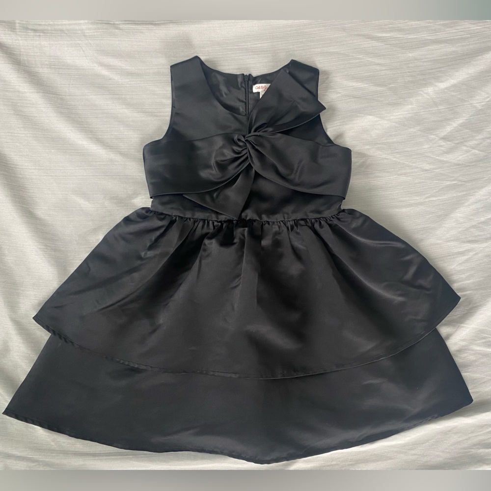 Cat and Jack Size 7/8 Black formal dress